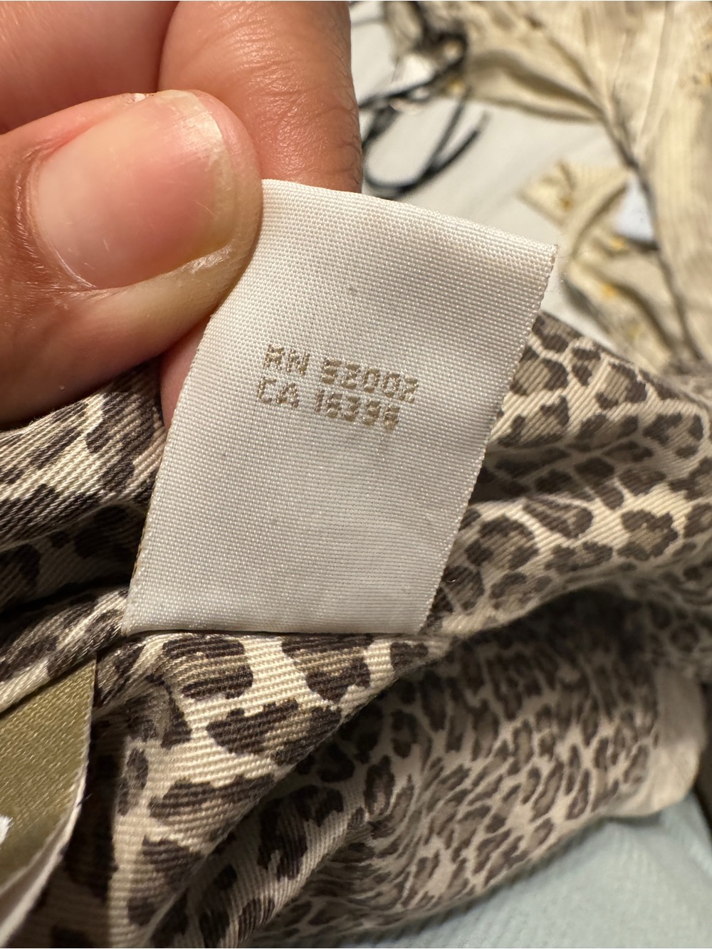 Leopard Print Button-Up Jacket - Picture 5 of 6